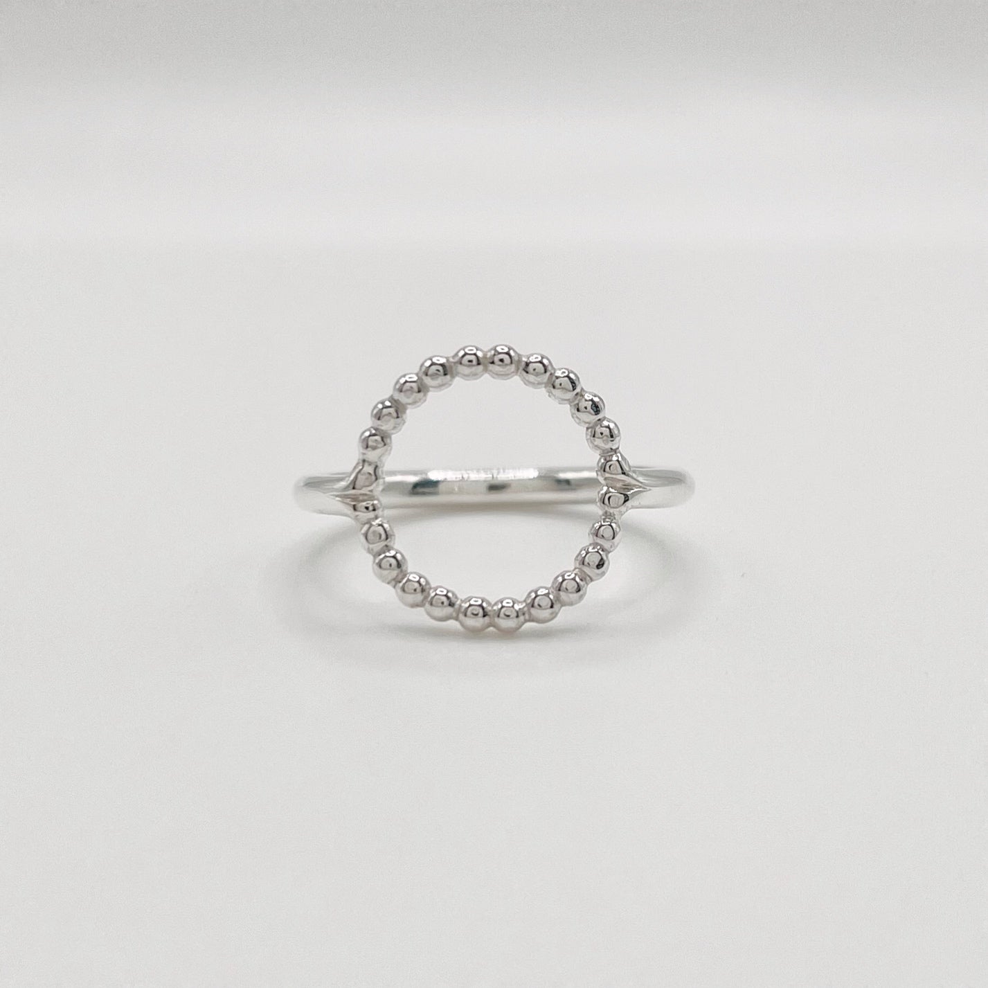 New Circle Statement Ring