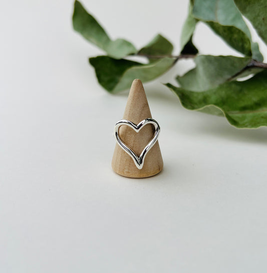 Open Heart Ring