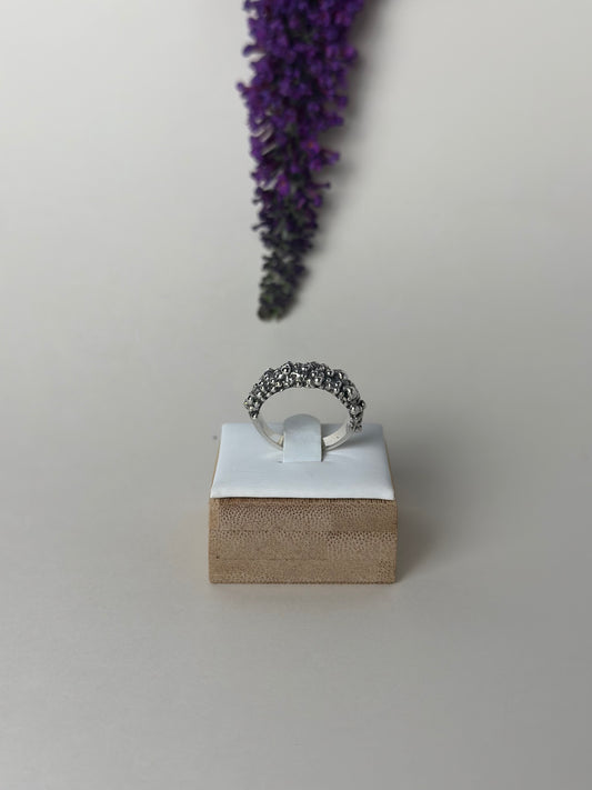 Molecule Ring (Half-Band Ring)